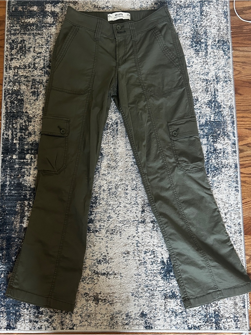 Hollister Olive Green Cargo Pants